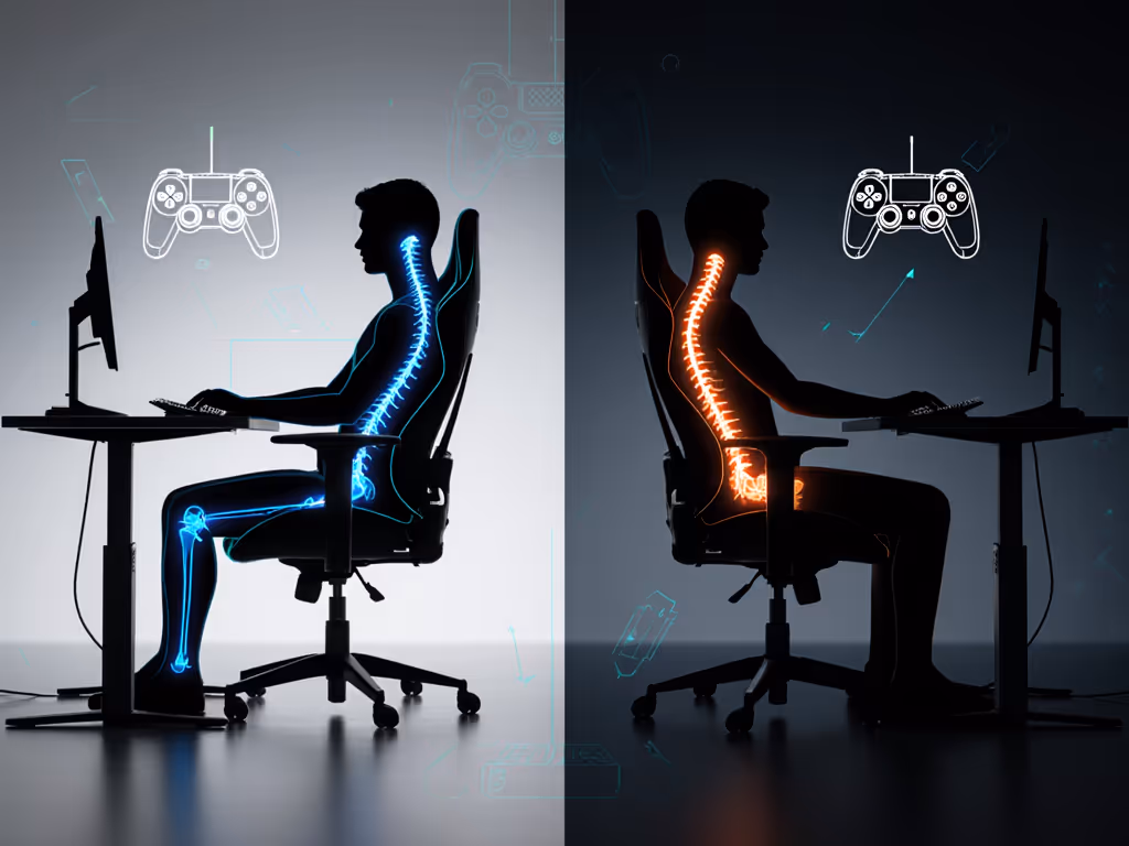 ergonomic_gaming_posture_comparison