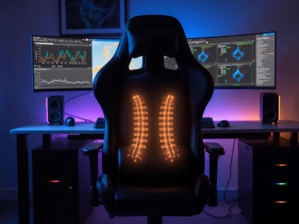 Therapeutic Massage Gaming Chair: Back Pain Relief Guide