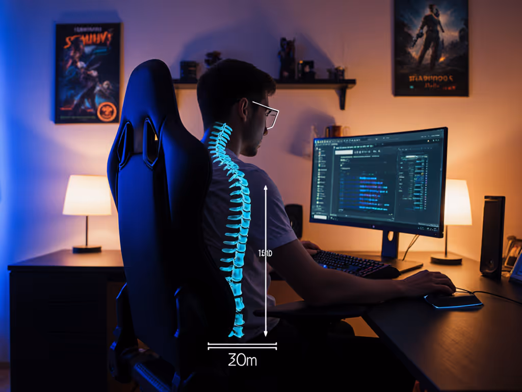 Optimal Gaming Posture: Chair & Monitor Adjustment Guide