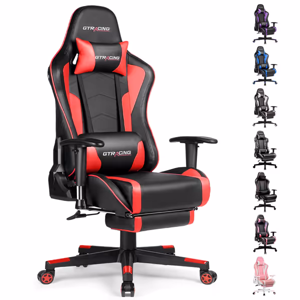 GTRACING Gaming Chair with Footrest